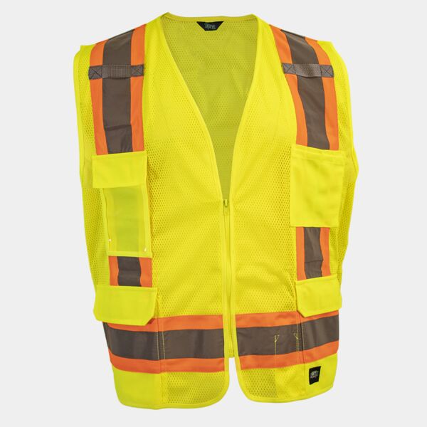 Key ANSI II Class 2 Hi-Visibility Mesh All Purpose Vest 86 ANSI II Class 2 Hi-Visibility Mesh All Purpose Vest Thumbnail