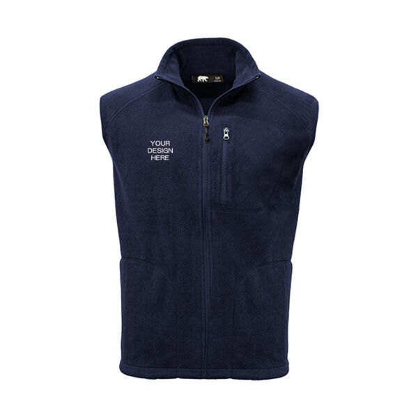 CUSTOM Unisex Glacier Fleece Vest Thumbnail