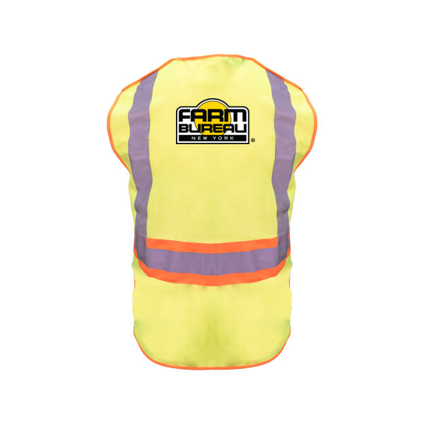 NYFB ANSI II Hi-Visibility Solid Vest Thumbnail